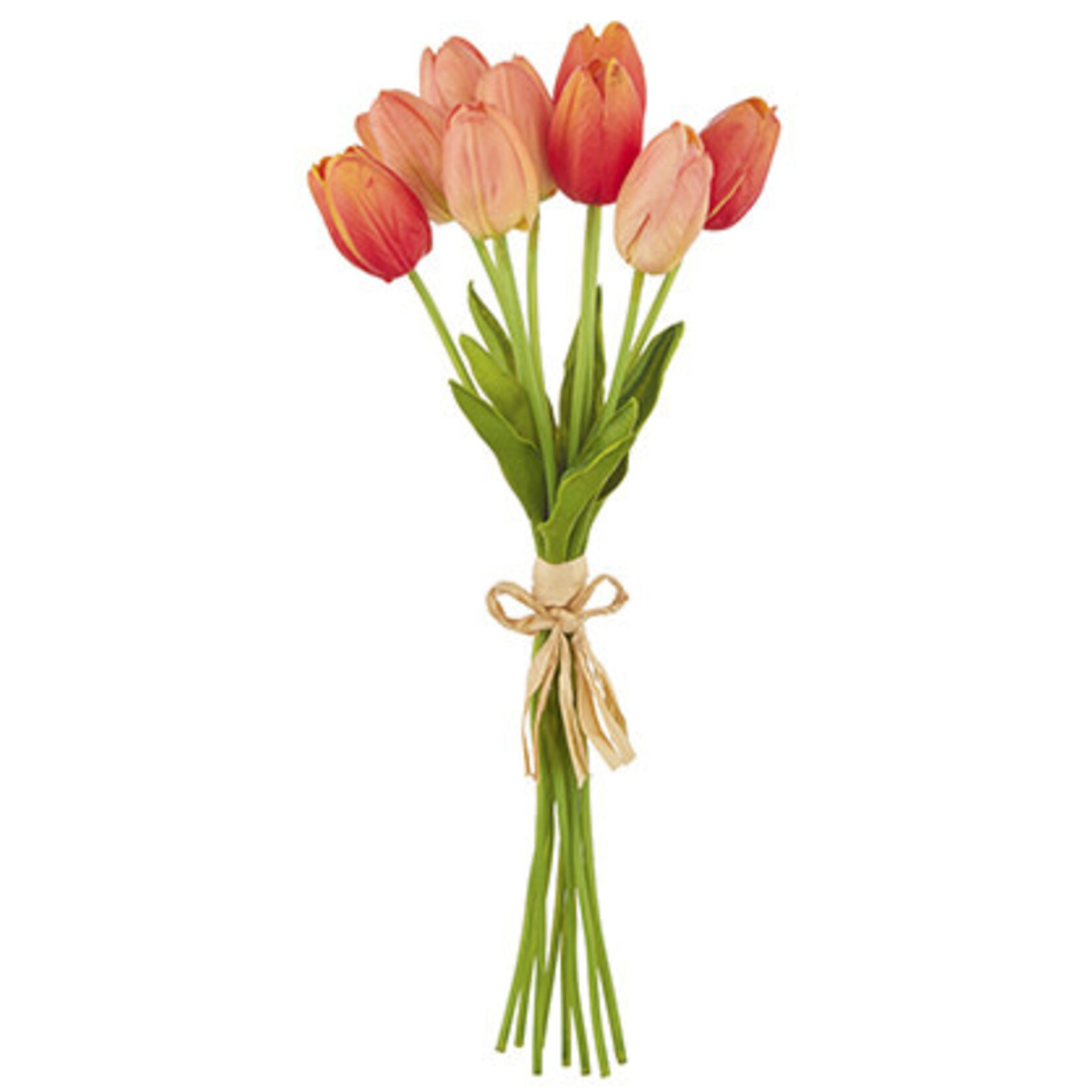 m. lynne designs orange real touch tulip