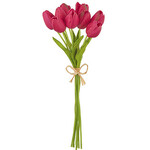m. lynne designs hot pink real touch tulip