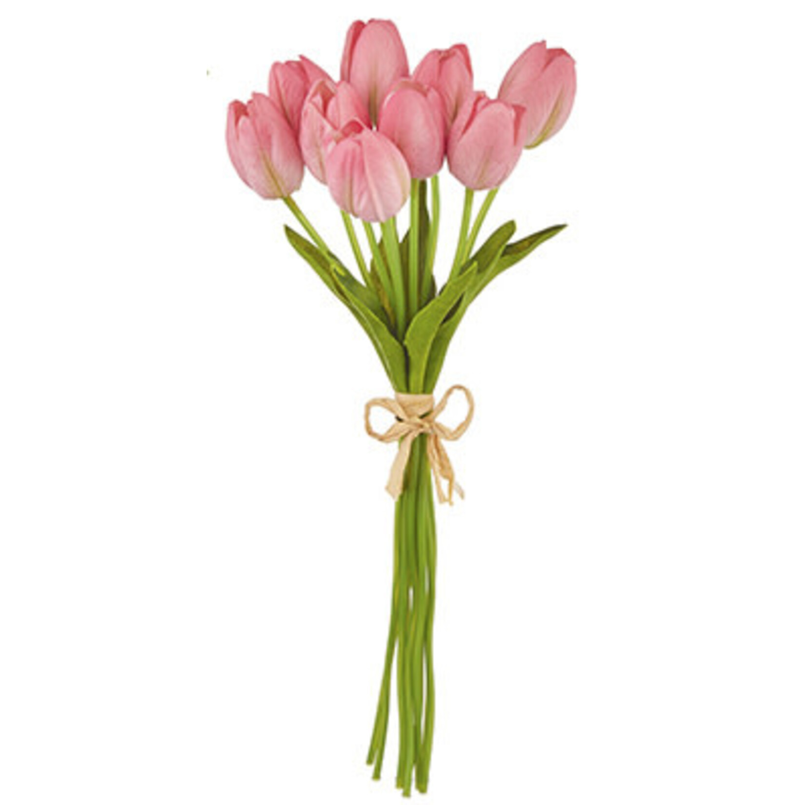 m. lynne designs pale pink real touch tulip