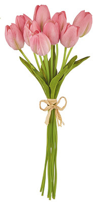 available at m. lynne designs Pale Pink Real Touch Tulip
