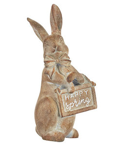 available at m. lynne designs Bunny with Happy Spring Sign