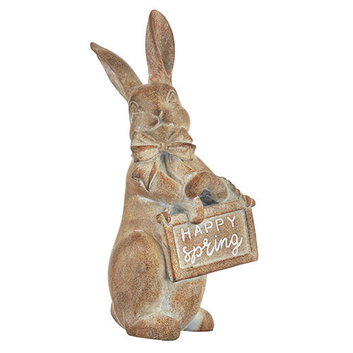 available at m. lynne designs Bunny with Happy Spring Sign