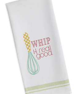 available at m. lynne designs Whip it Good Tea Towel