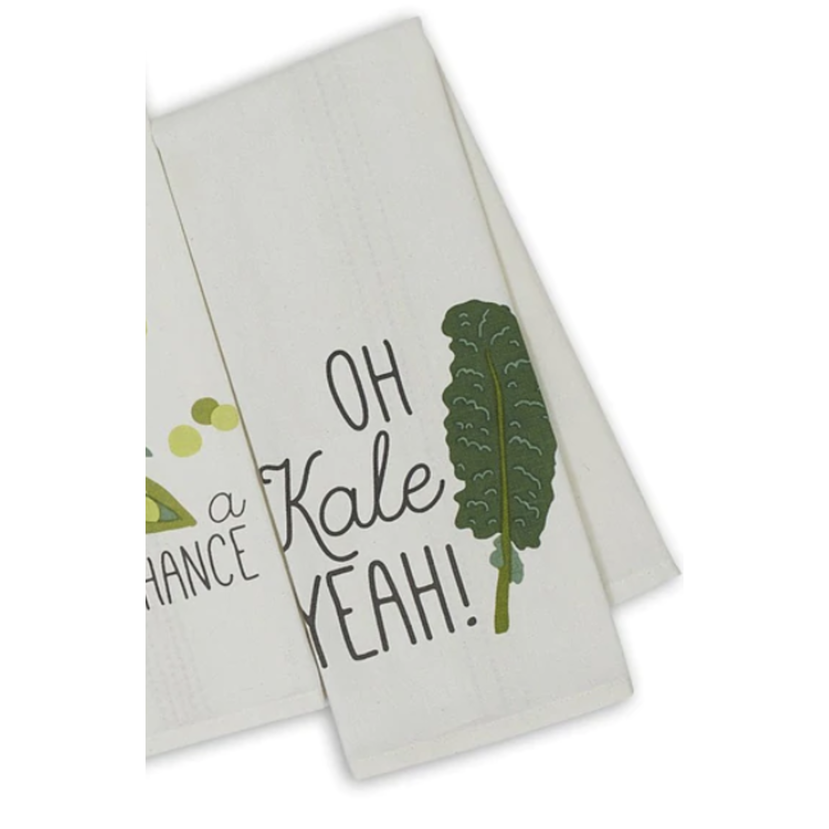 m. lynne designs veggie pun tea towel