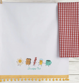 available at m. lynne designs Breakfast Club Tea Towel Set of Two