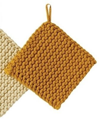 Cotton Crocheted Pot Holder