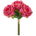 m. lynne designs dark pink real touch rose