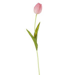 m. lynne designs pink single real touch tulip stem
