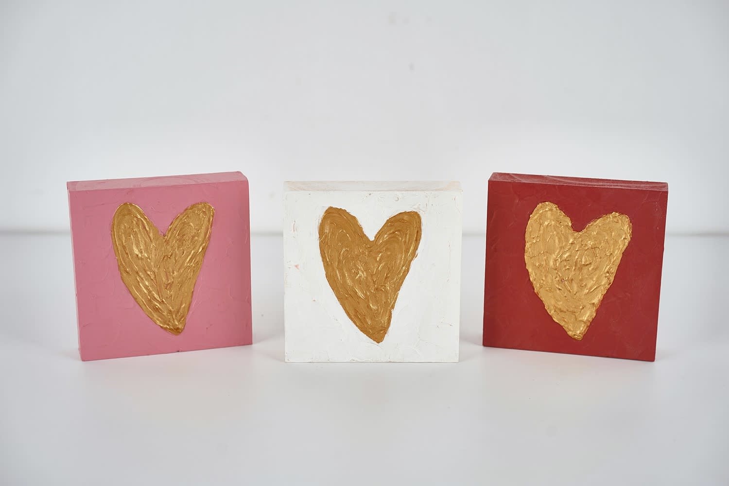 available at m. lynne designs Heart Art Block