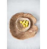 available at m. lynne designs Teakwood Round Bowl