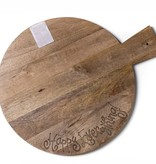 happy everything Big Wooden Serving Board