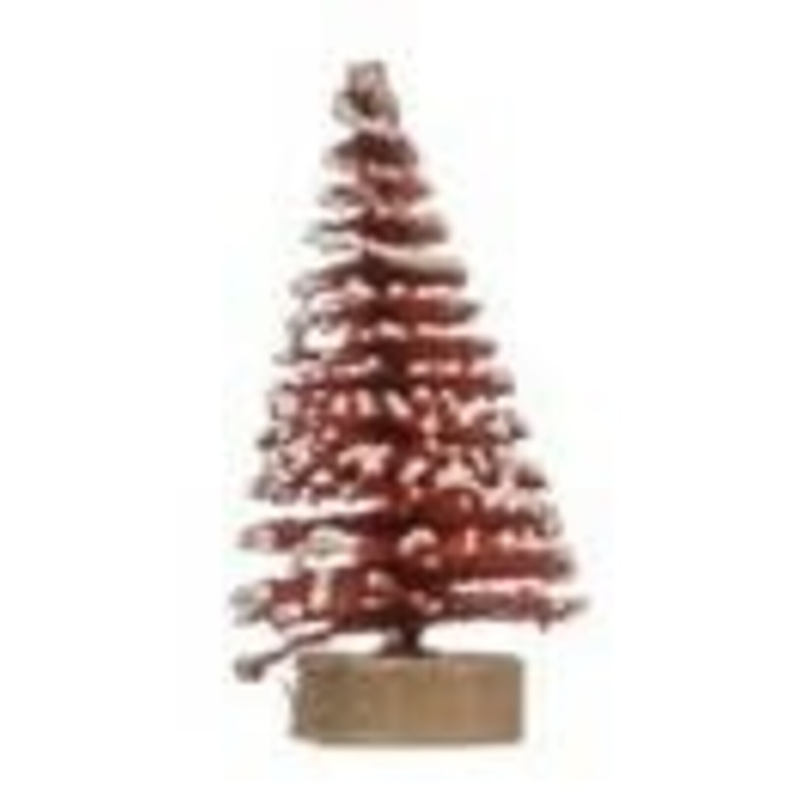 m. lynne designs small sisal bottlebrush tree, 2"