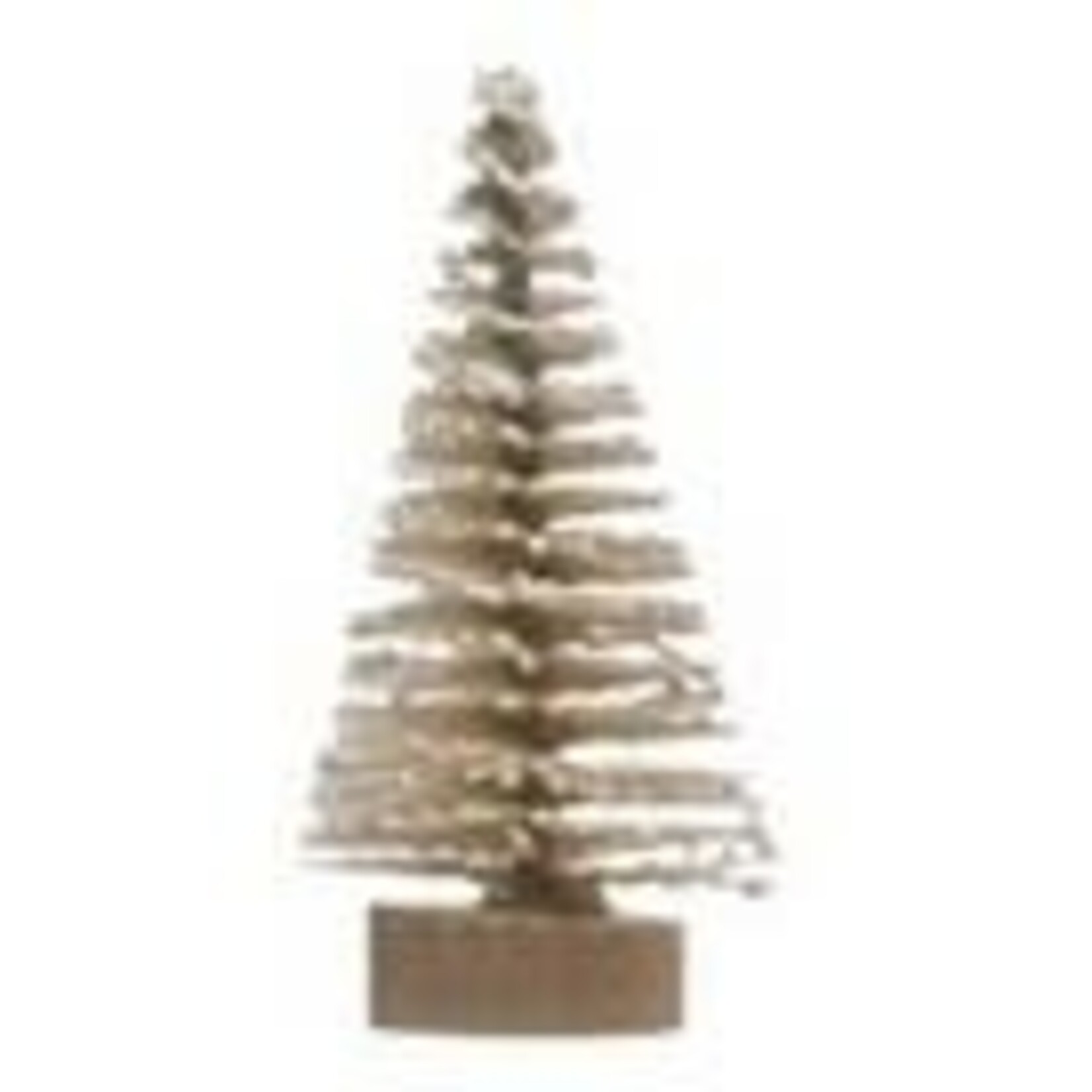 m. lynne designs small sisal bottlebrush tree, 2"