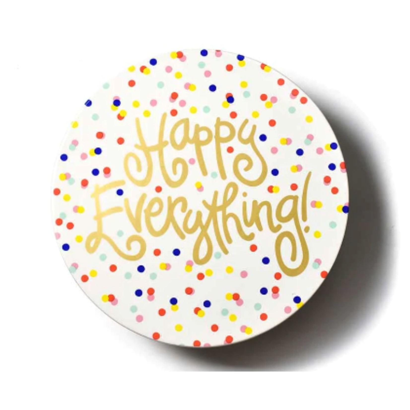 happy everything happy dot cake stand
