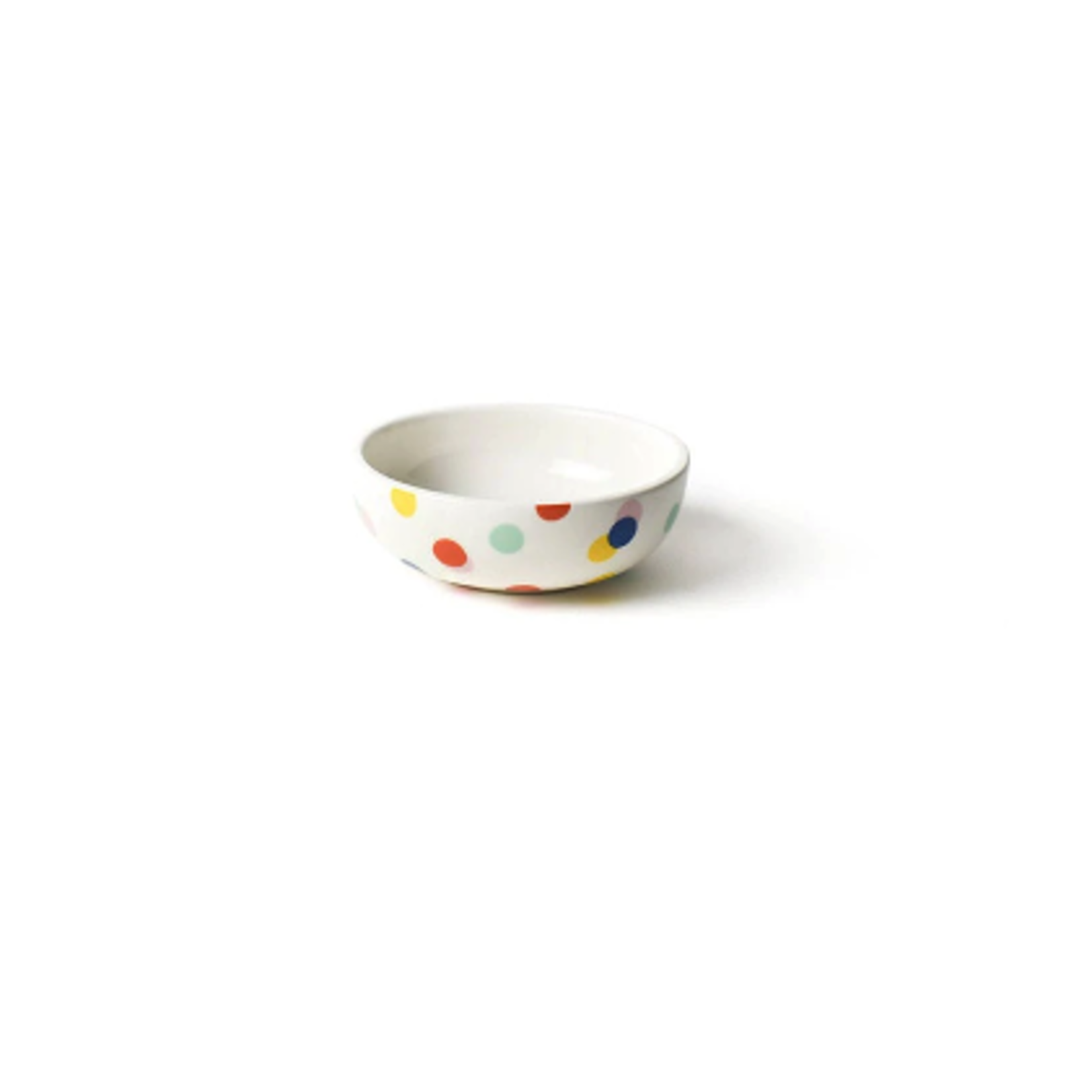 happy everything happy dot dipping bowl