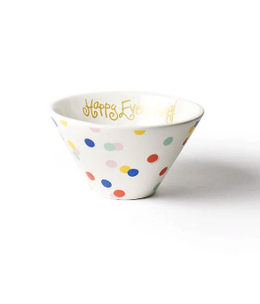 happy everything Happy Dot Mod Bowl