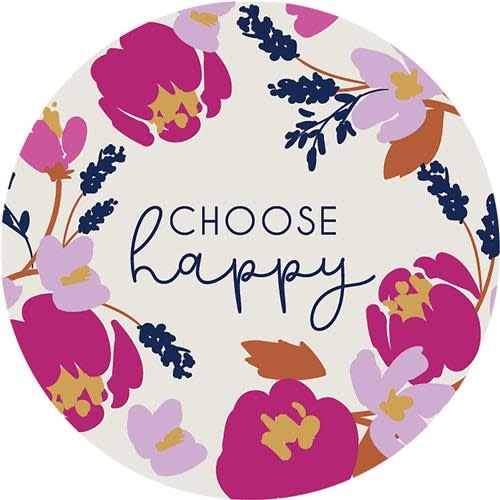 available at m. lynne designs Choose Happy Magnet