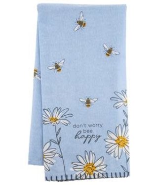 available at m. lynne designs Fiona Bee Tea Towel