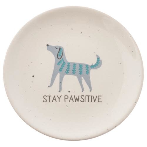 available at m. lynne designs Dog Pawsitive Trinket Tray