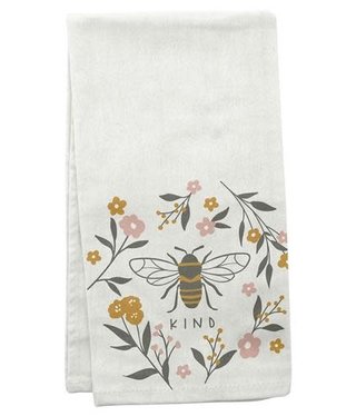 available at m. lynne designs flora floursack bee tea towel