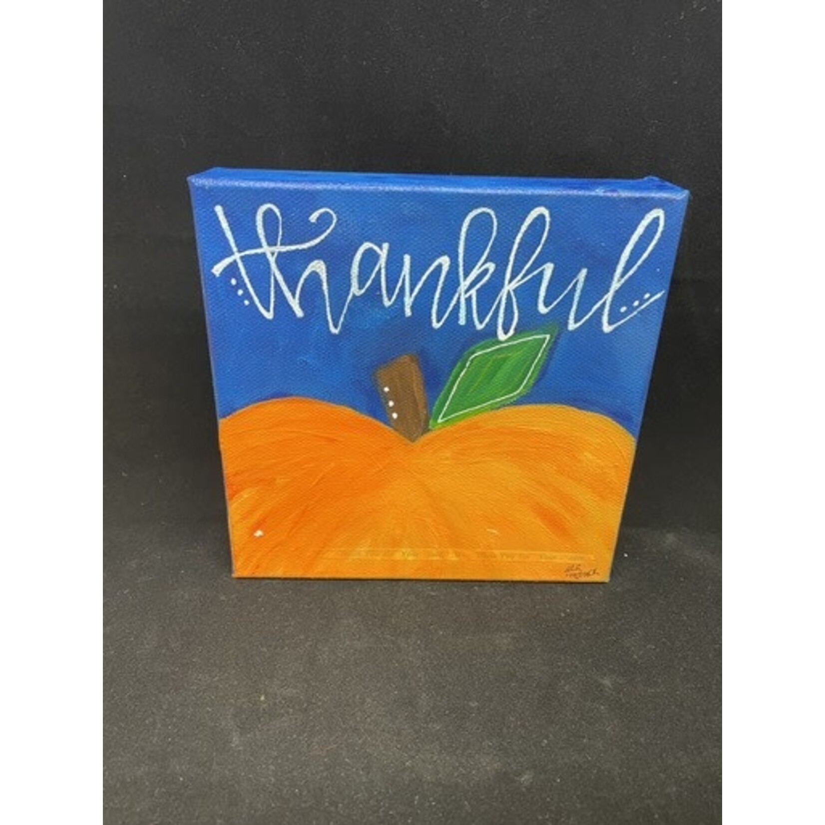 m. lynne designs fall pumpkin canvas