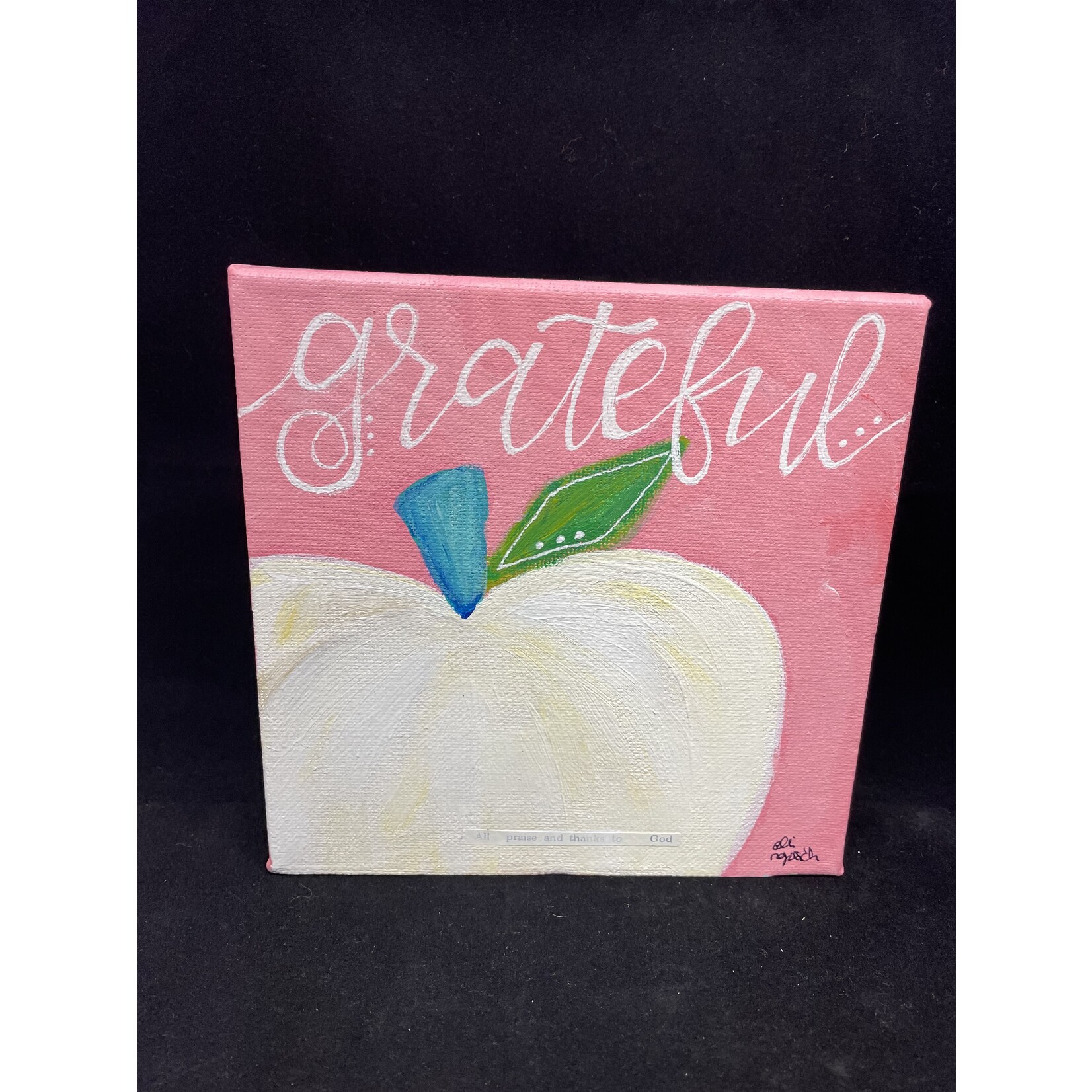 m. lynne designs fall pumpkin canvas