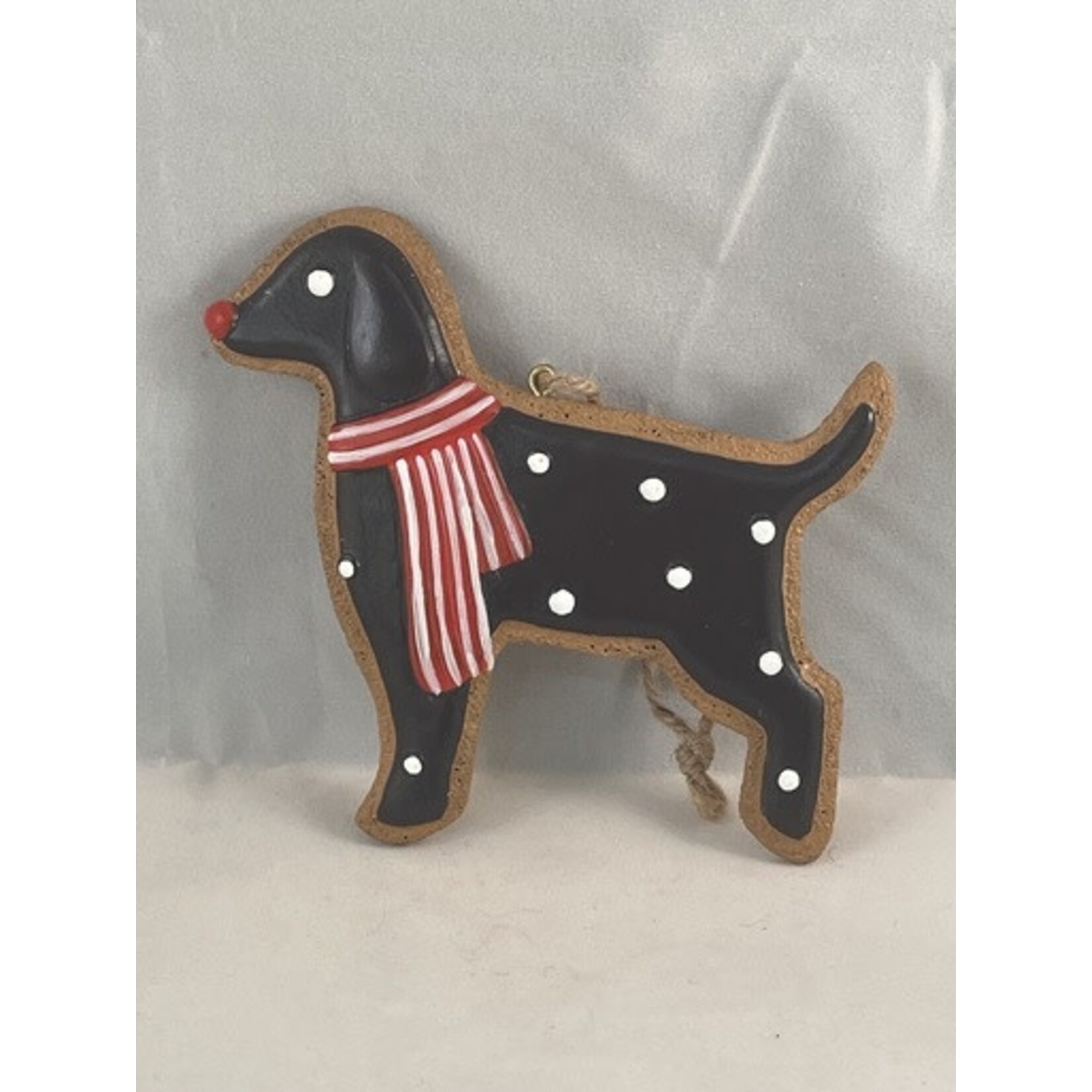 m. lynne designs iced cookie dog ornament