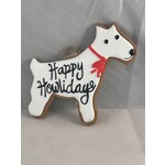 m. lynne designs iced cookie dog ornament