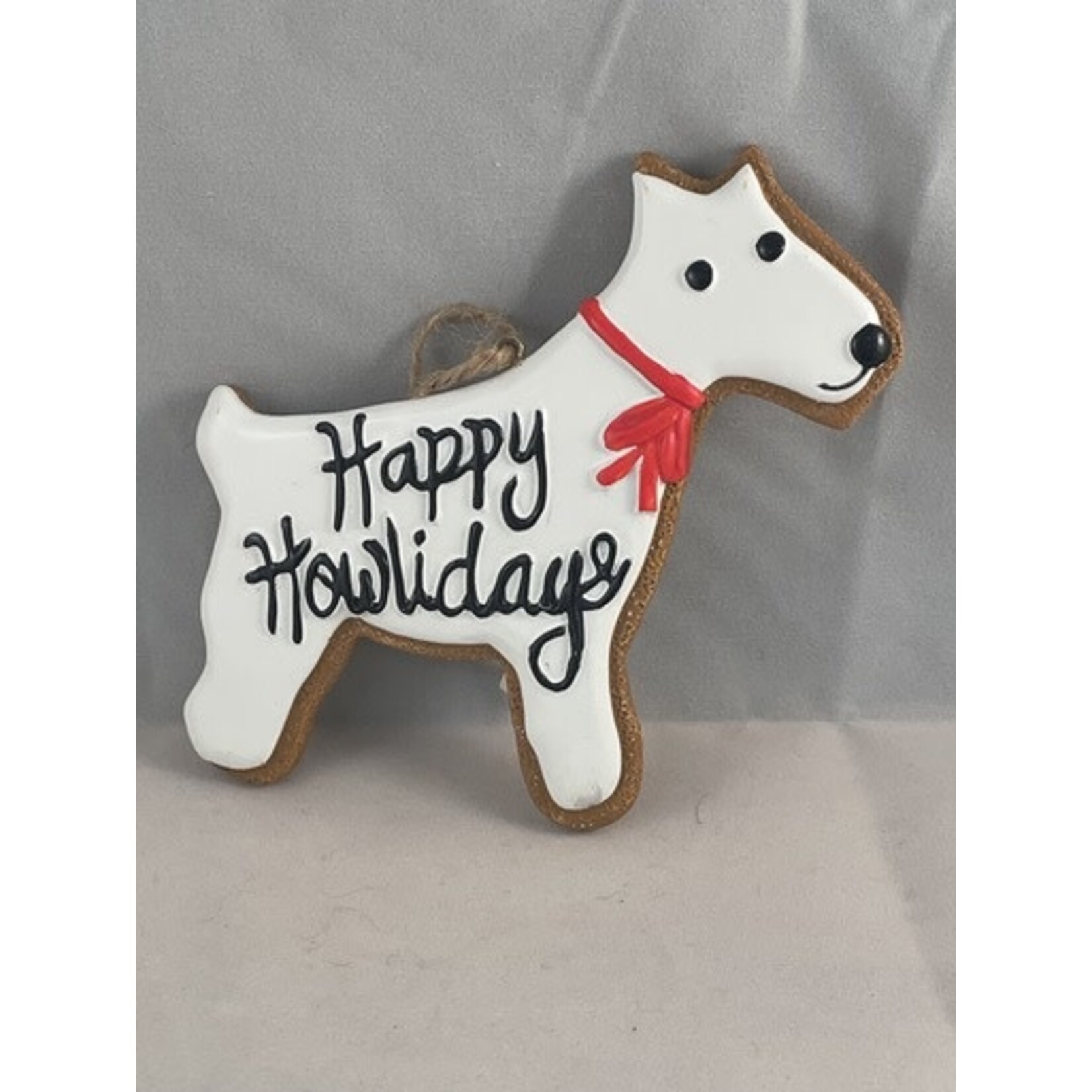 m. lynne designs iced cookie dog ornament