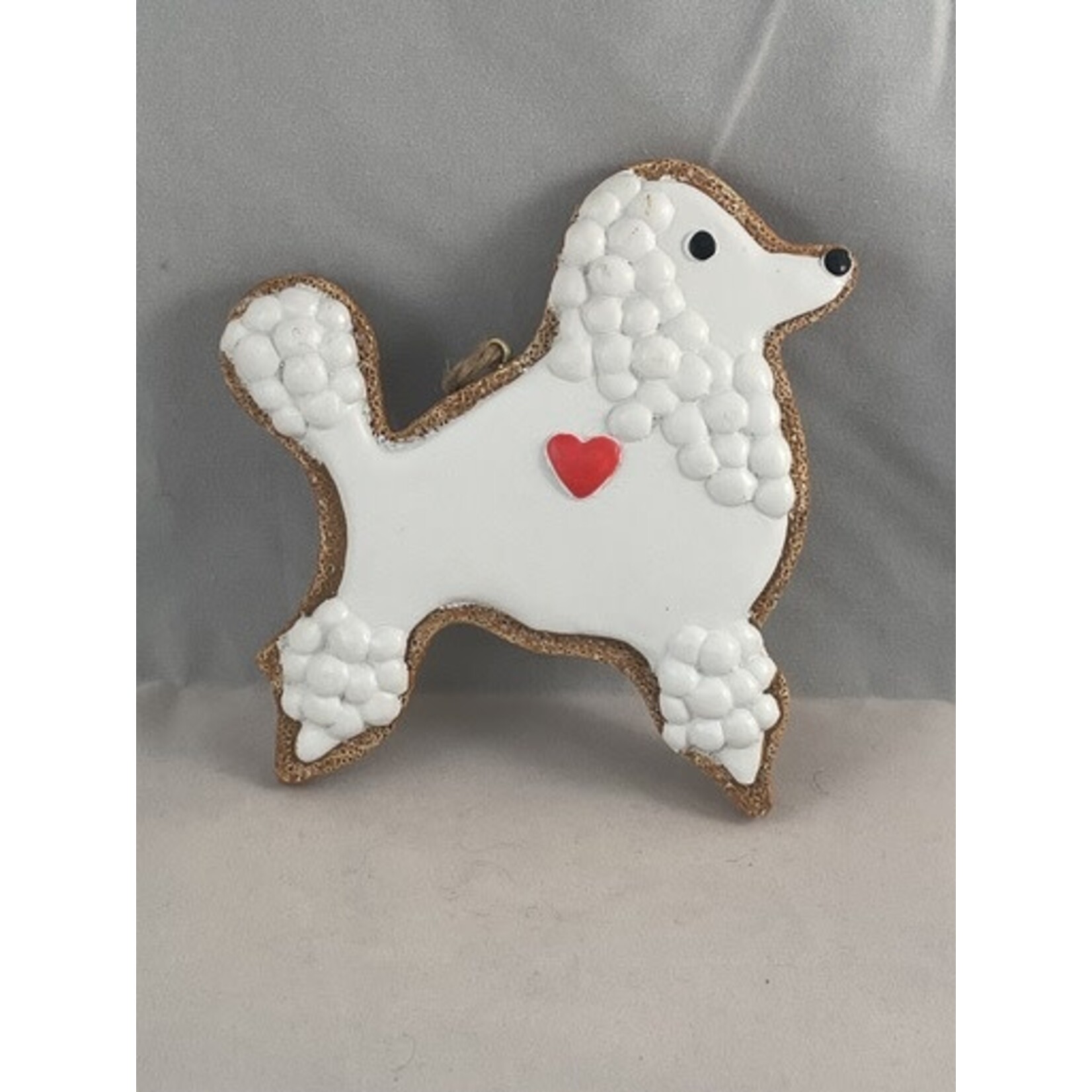 m. lynne designs iced cookie dog ornament