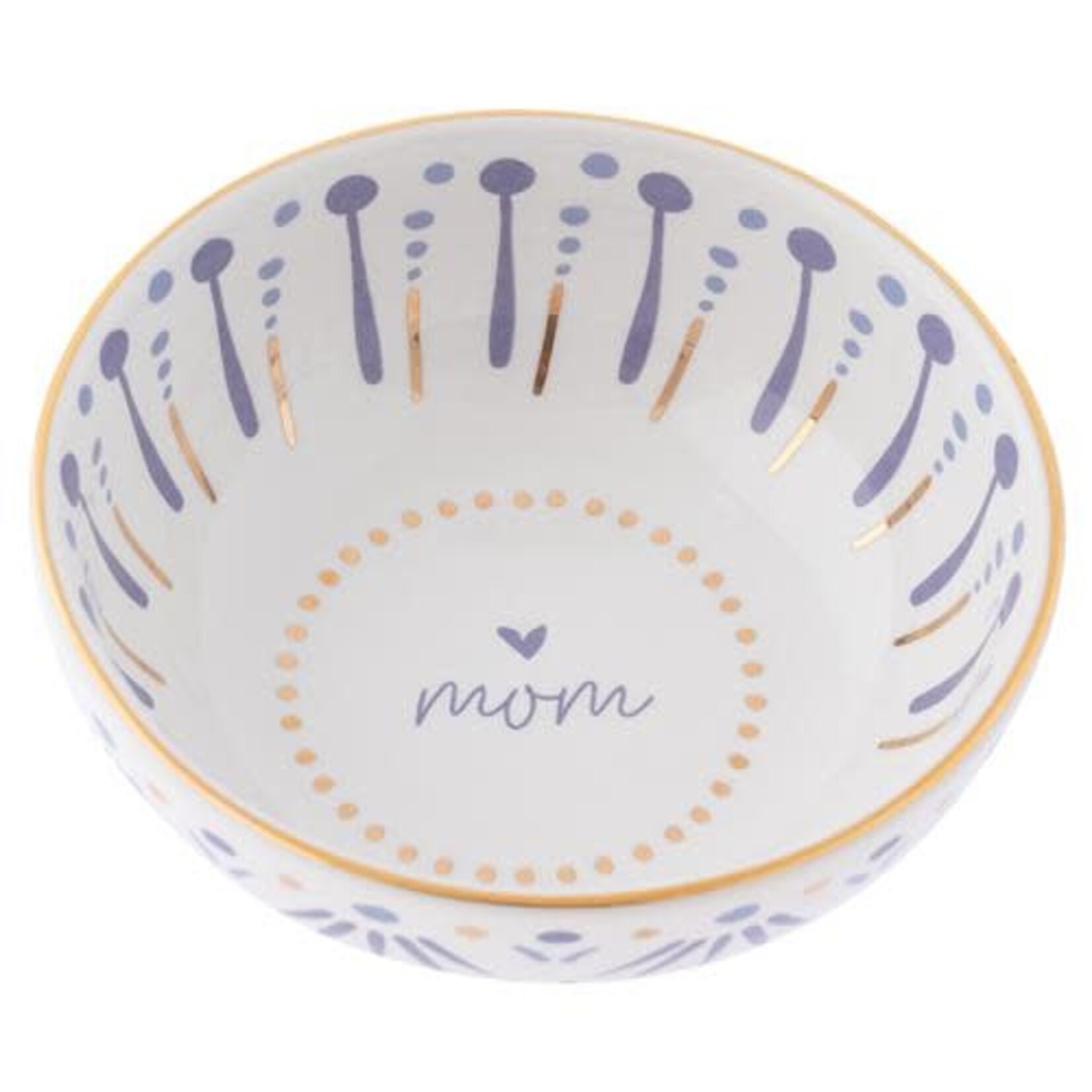 m. lynne designs colorful mom ring bowl
