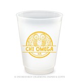Chi Omega Icon Frost Flex Cup