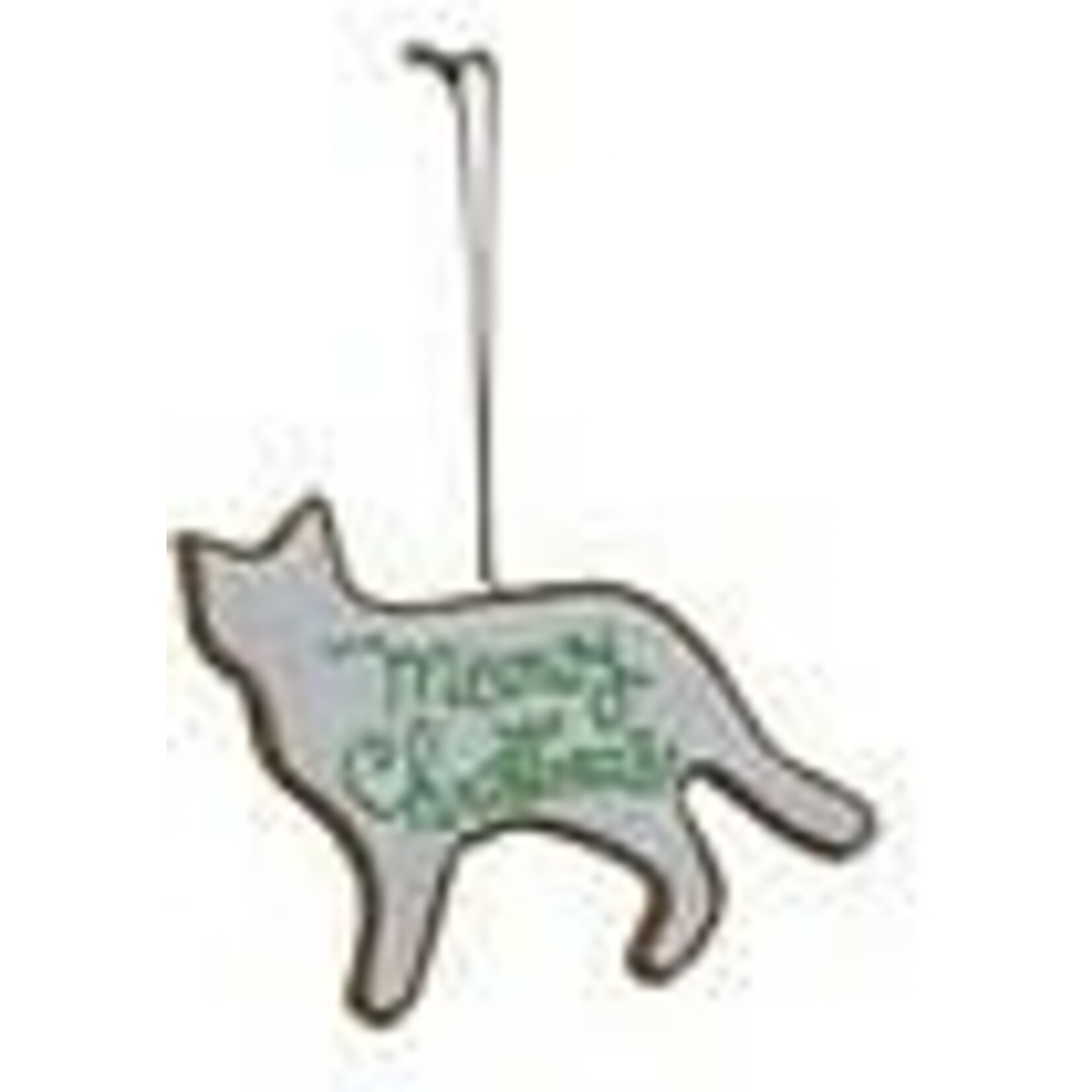 m. lynne designs iced cookie cat ornament