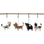 m. lynne designs felt kitten ornament