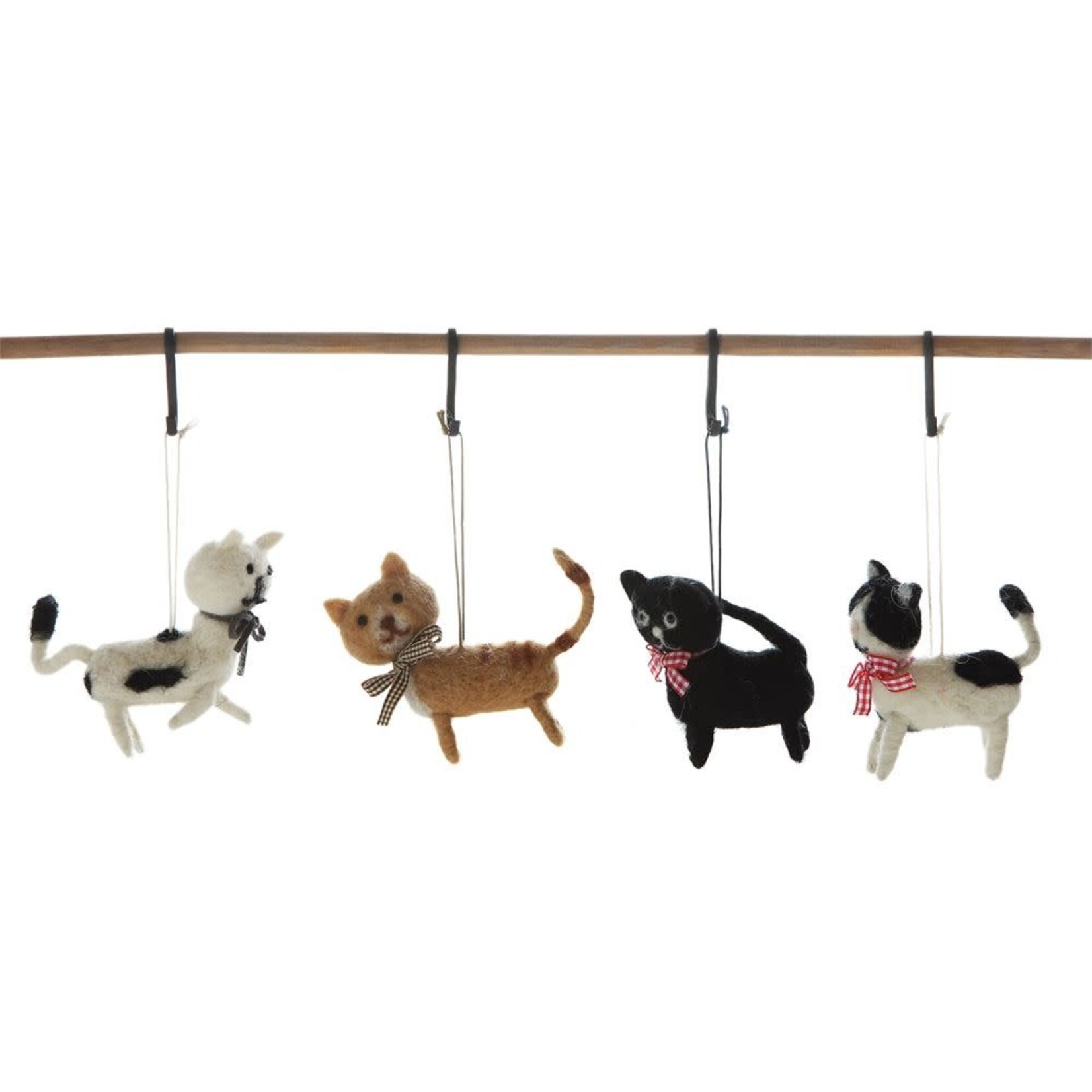m. lynne designs felt kitten ornament