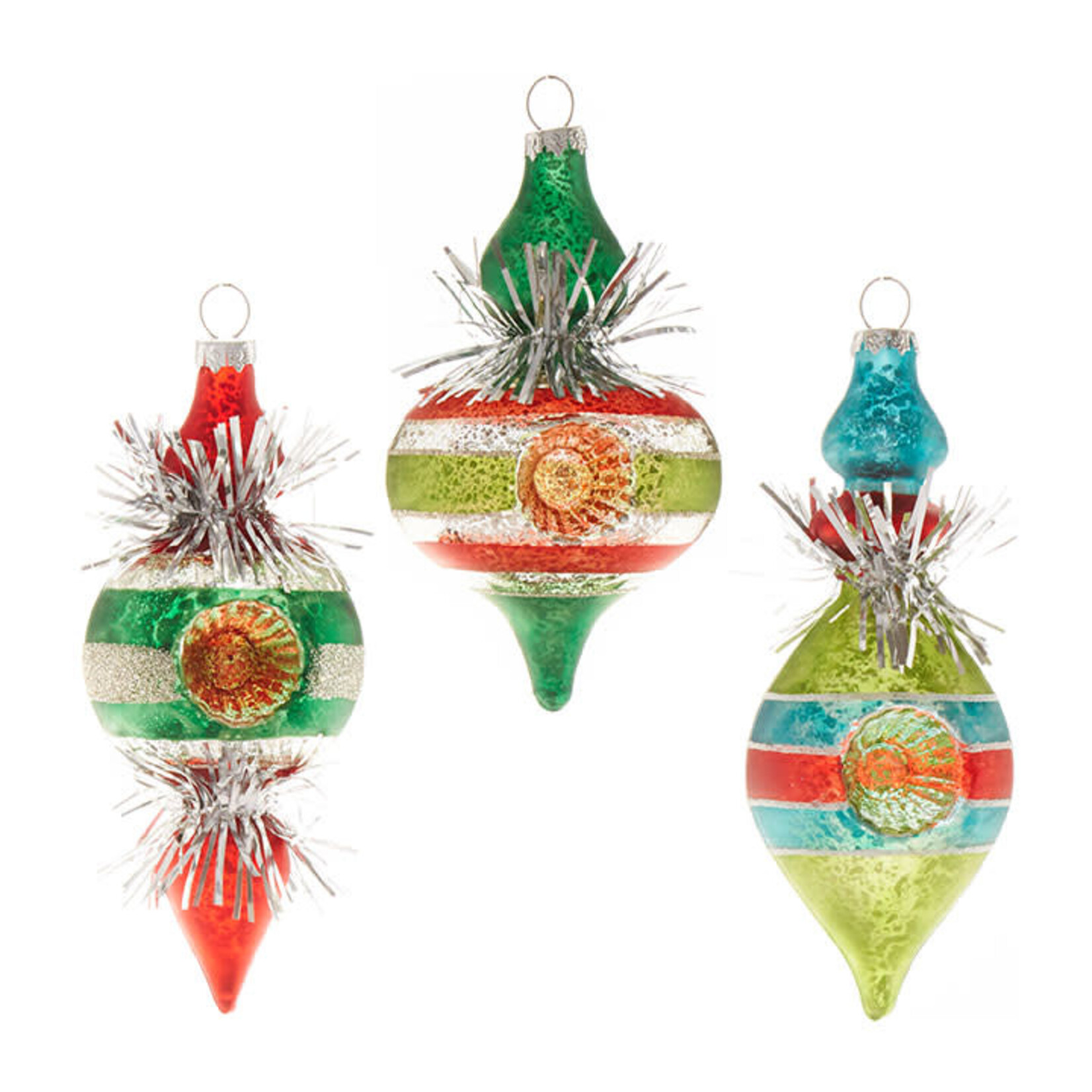 m. lynne designs retro finial ornament
