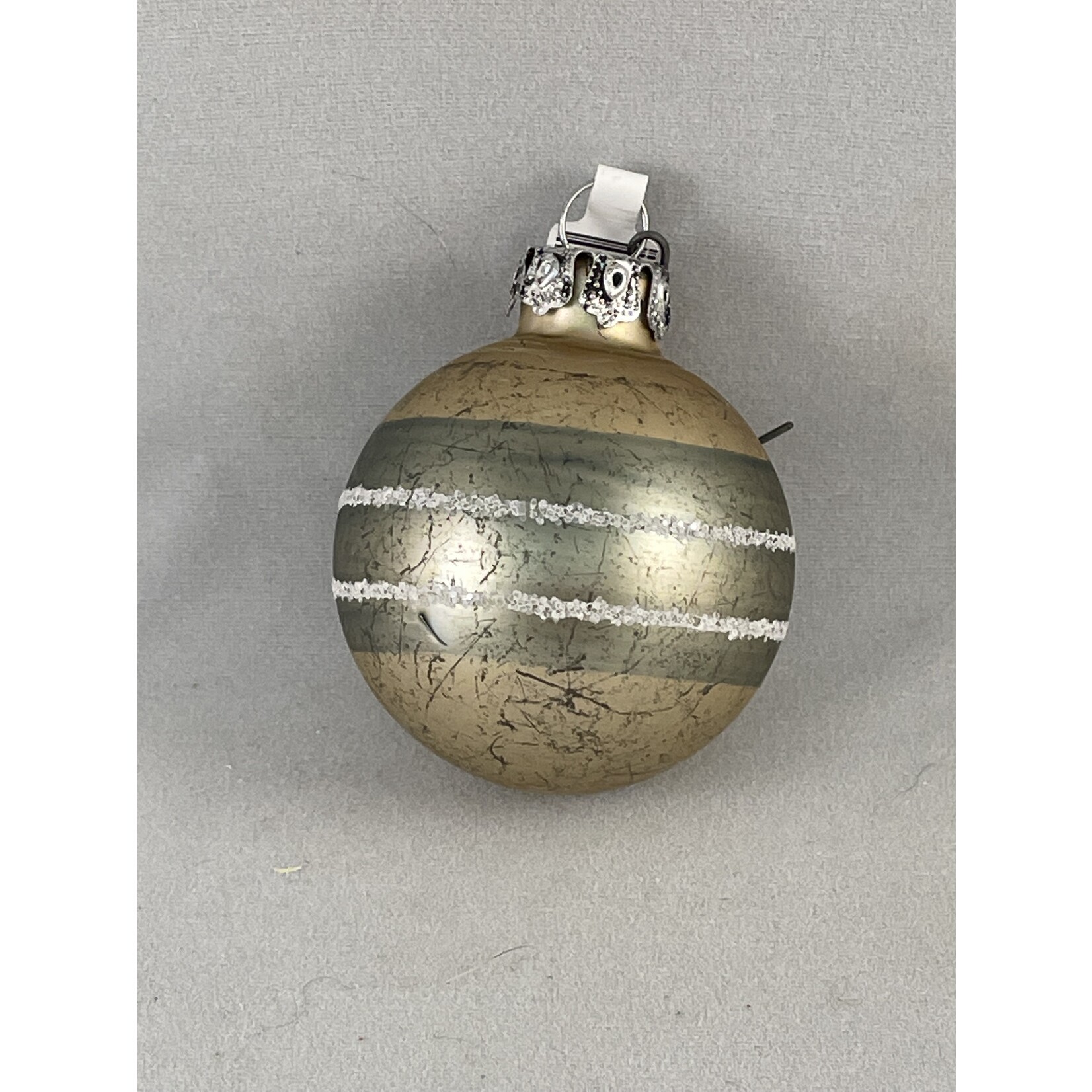 m. lynne designs mini vintage mercury glass ornament
