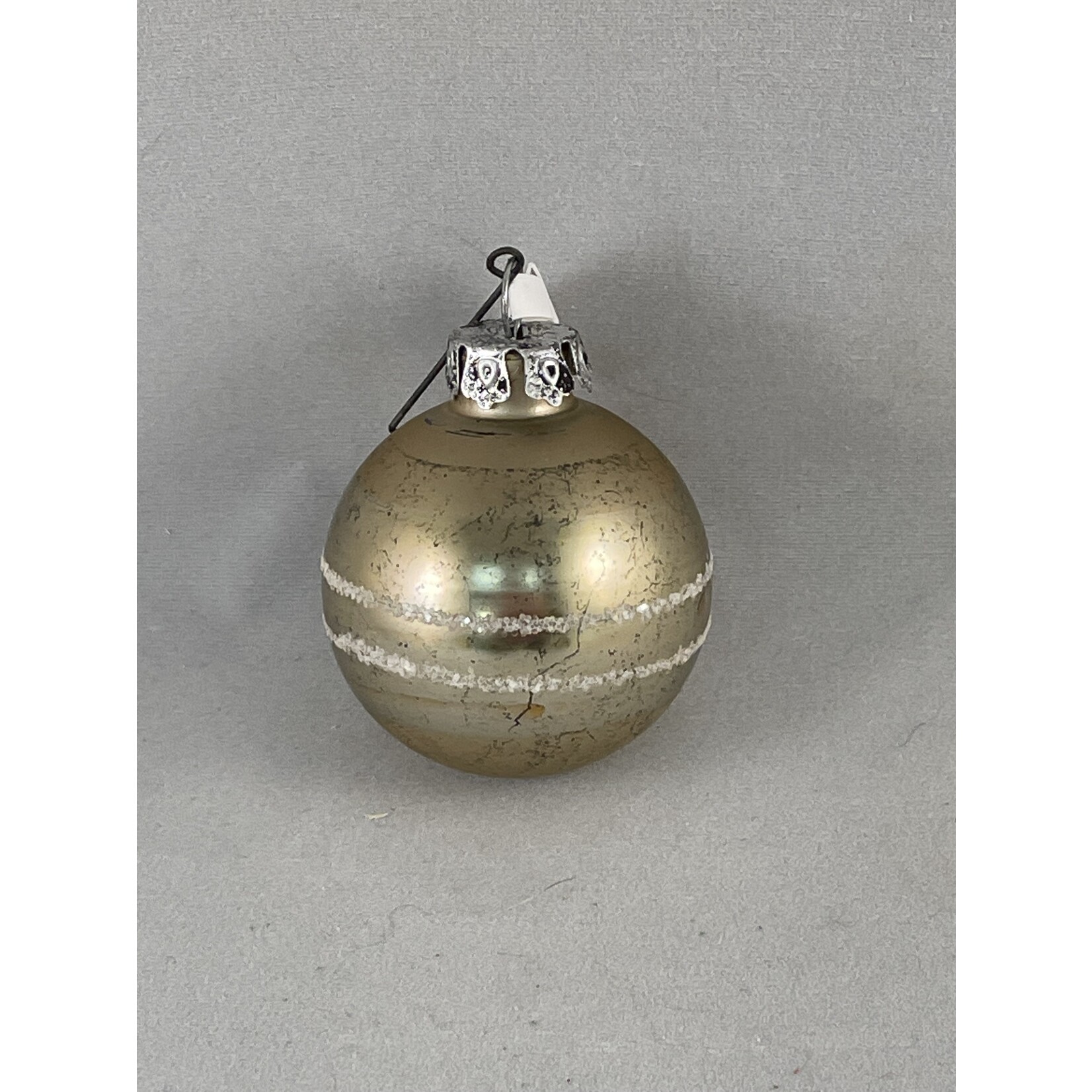 m. lynne designs mini vintage mercury glass ornament