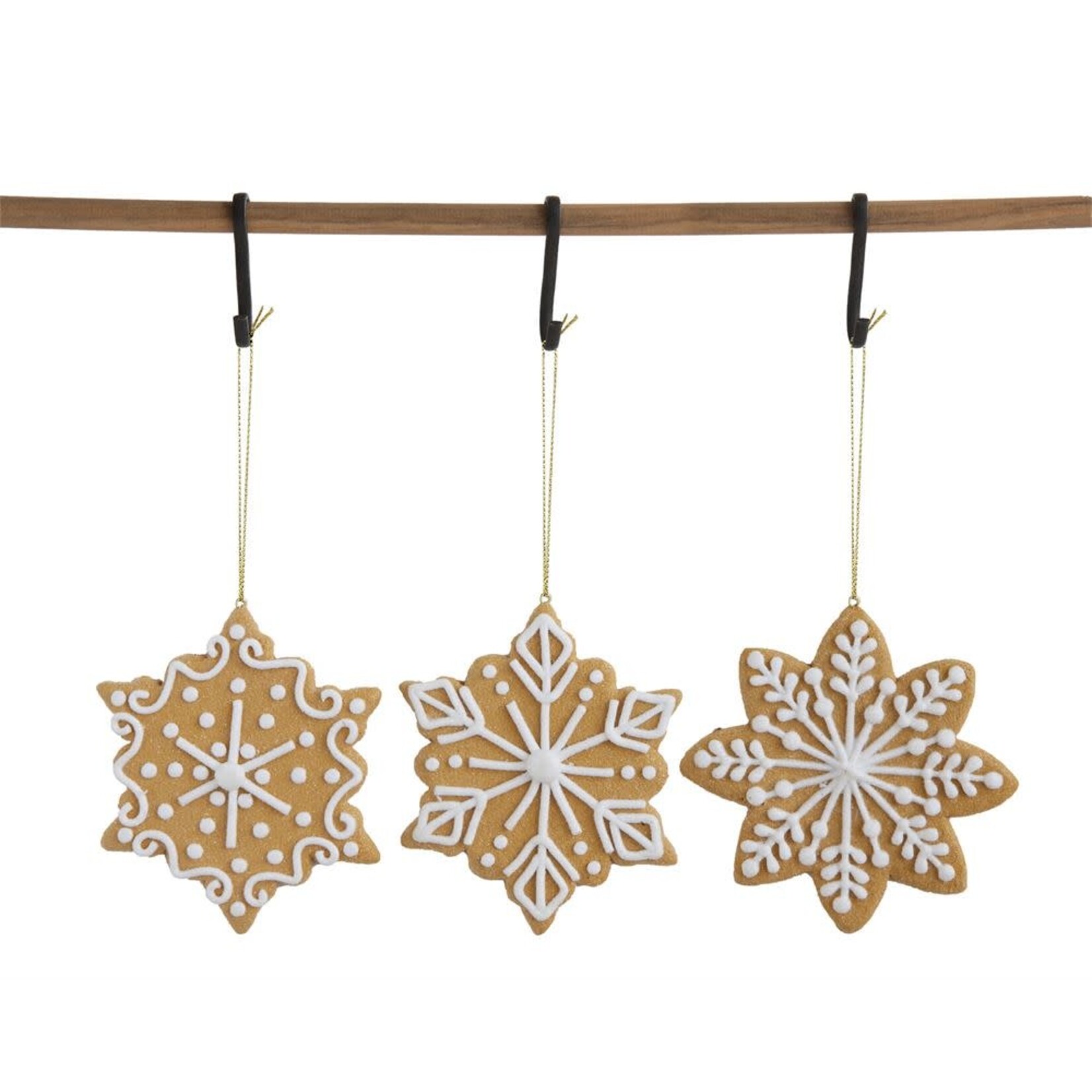 m. lynne designs iced cookie snowflake ornament