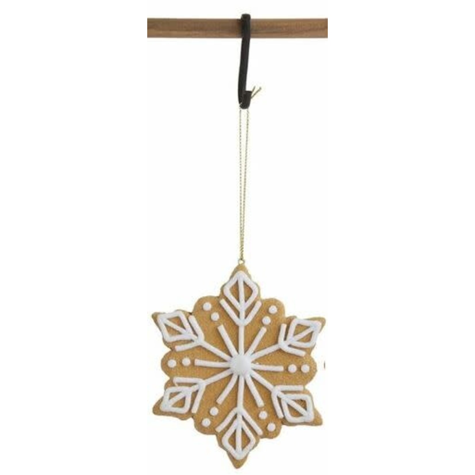 m. lynne designs iced cookie snowflake ornament