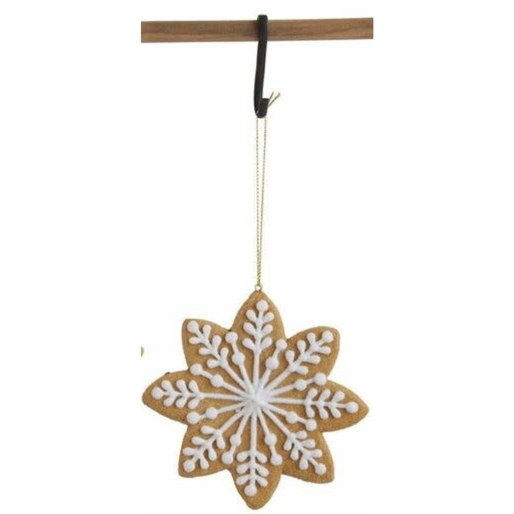 m. lynne designs iced cookie snowflake ornament