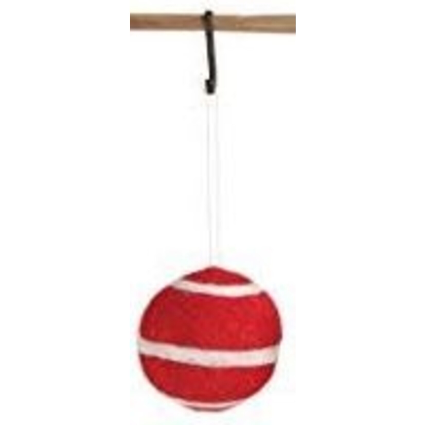 m. lynne designs round felt ball ornament