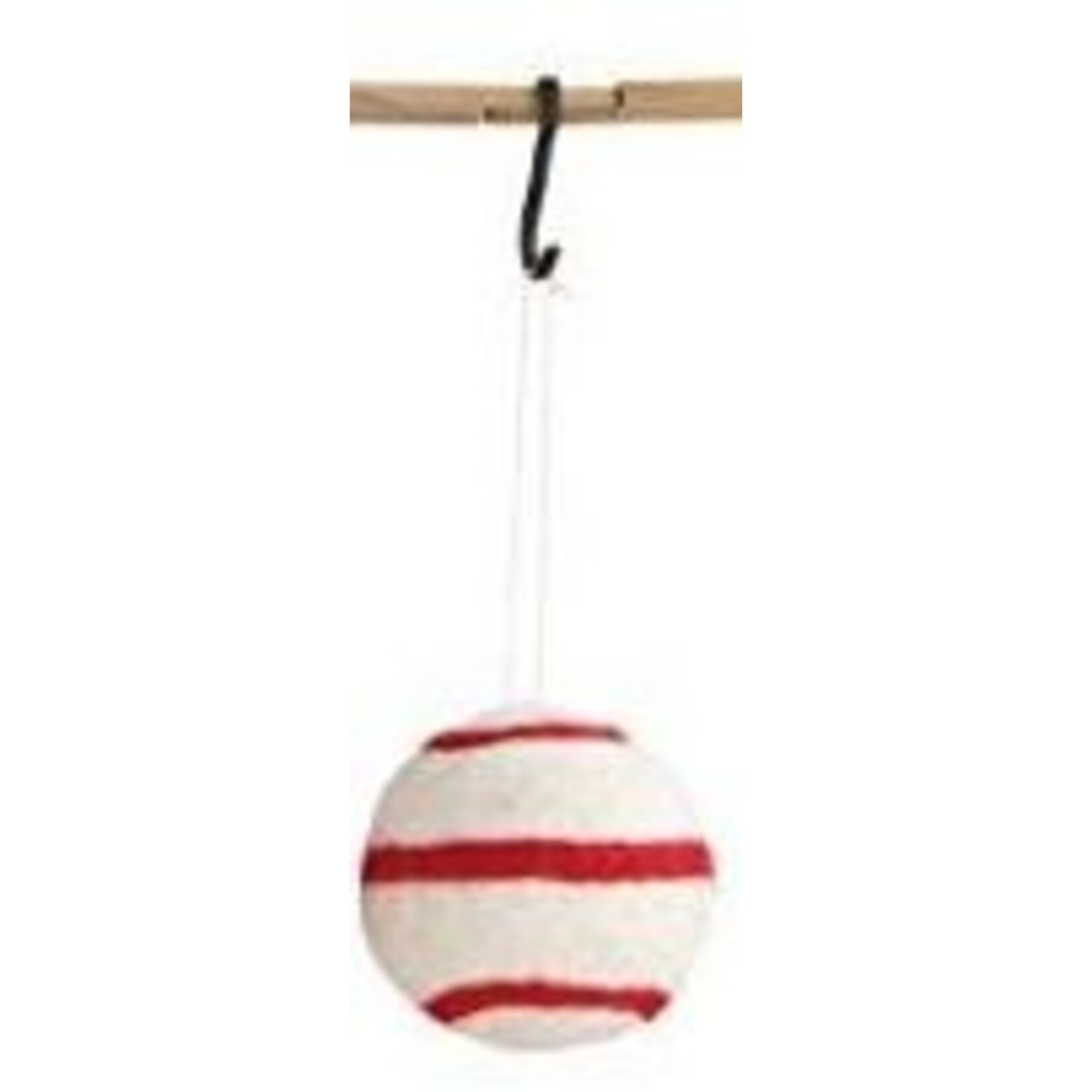 m. lynne designs round felt ball ornament