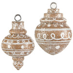 m. lynne designs wooden kismet ornament