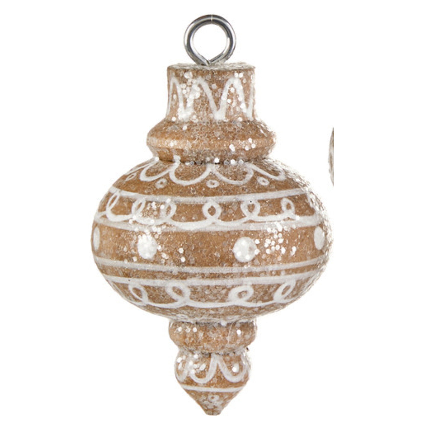 m. lynne designs wooden kismet ornament