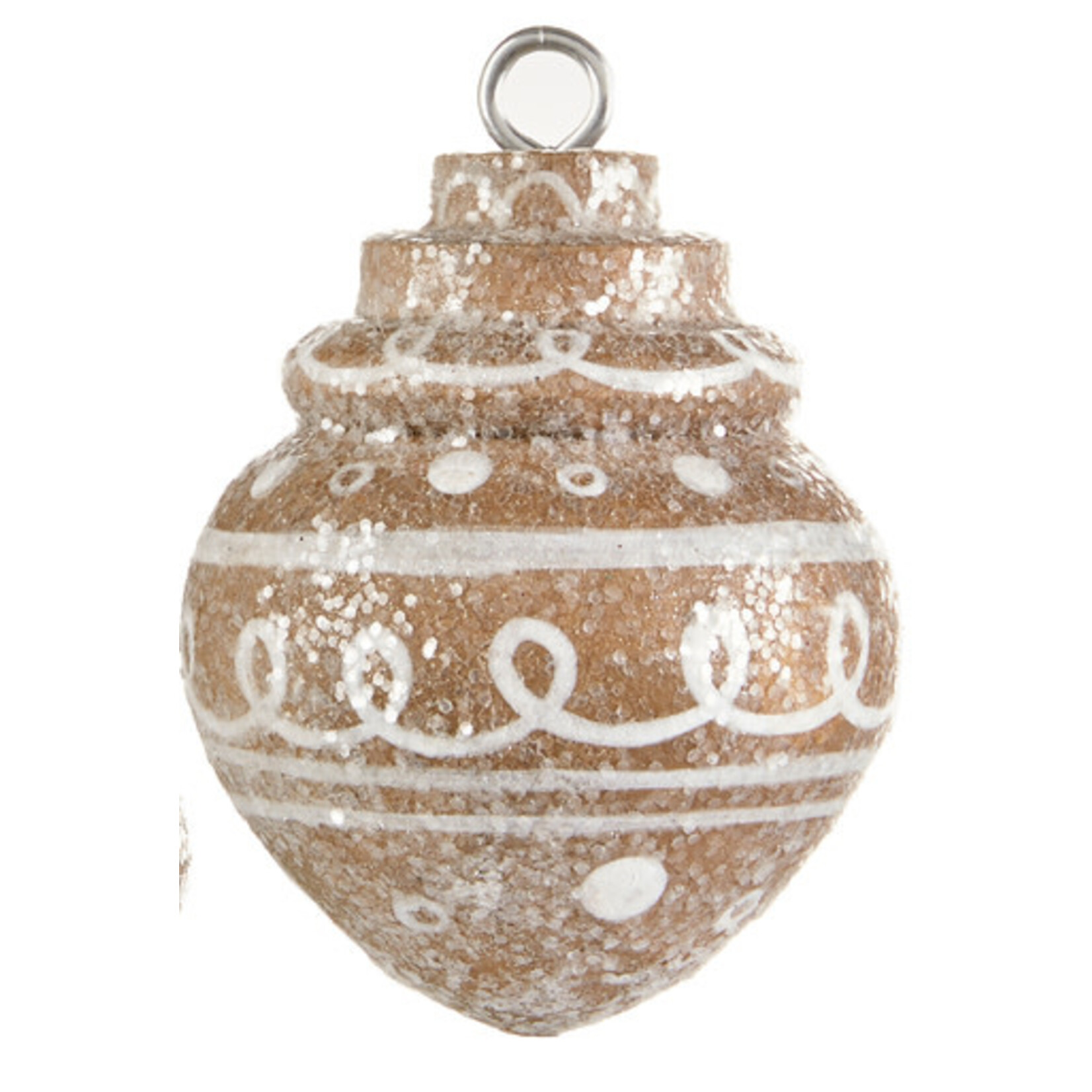 m. lynne designs wooden kismet ornament