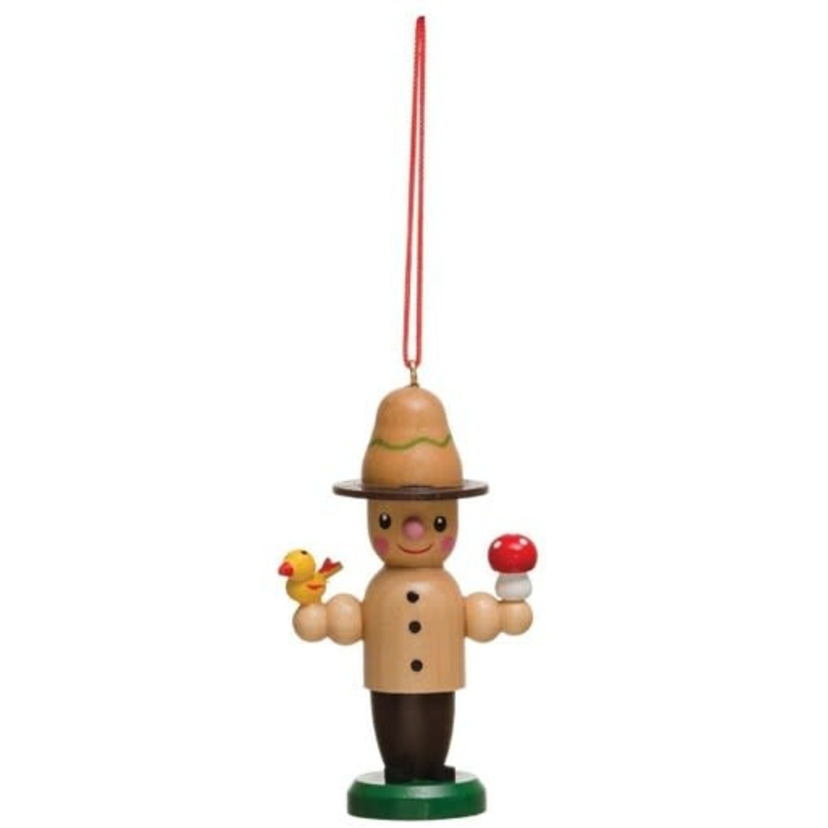 m. lynne designs wooden outdoorsman ornament