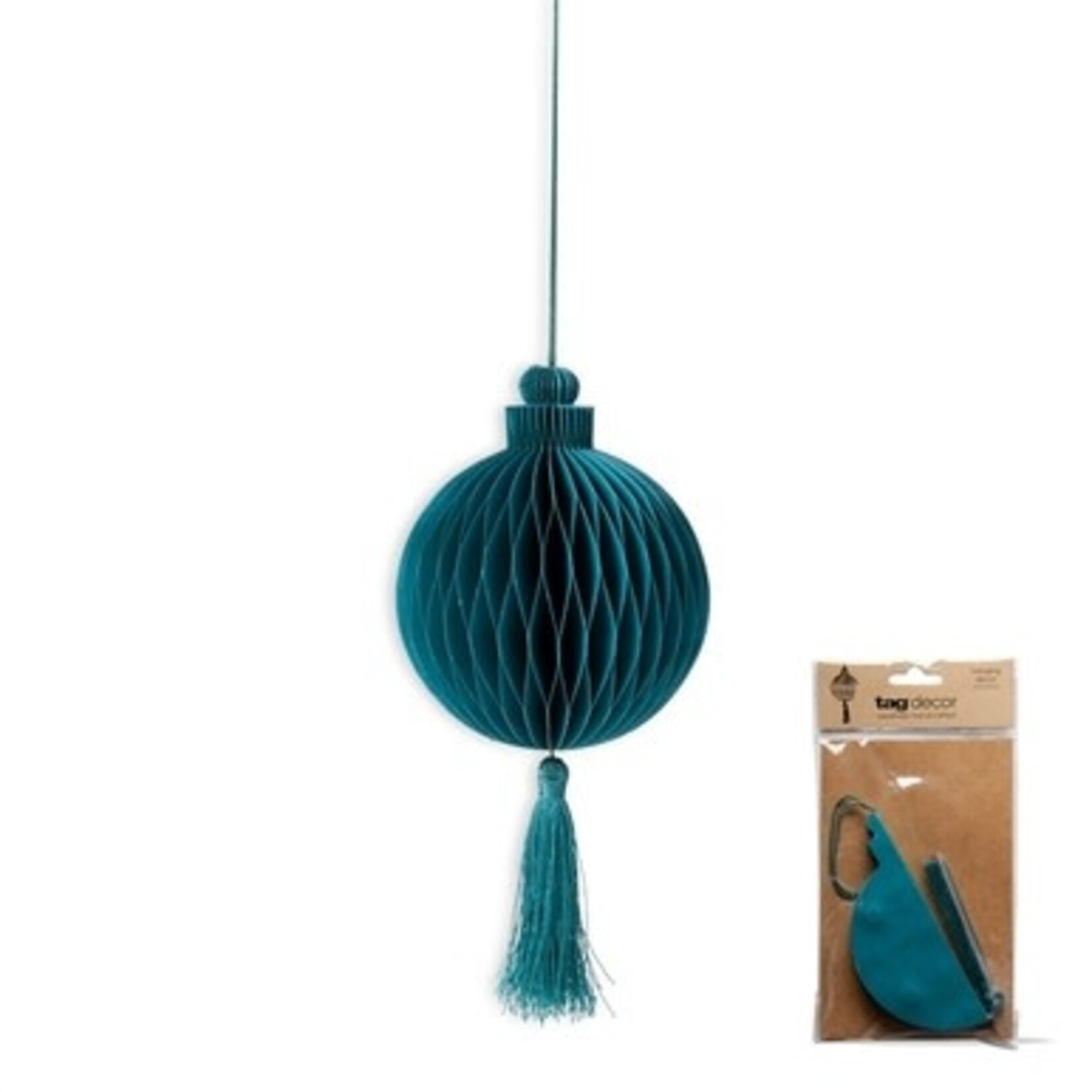 m. lynne designs paper honey comb ornament