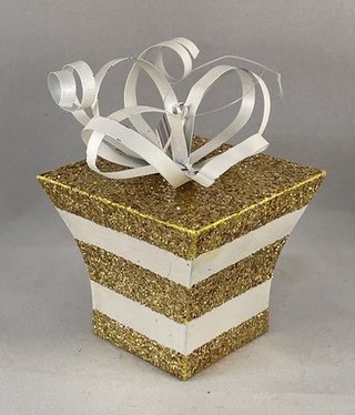 Gold Package Ornament