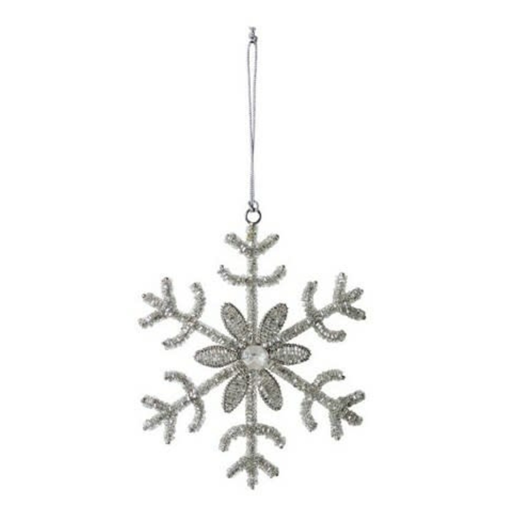 m. lynne designs snowflake ornament